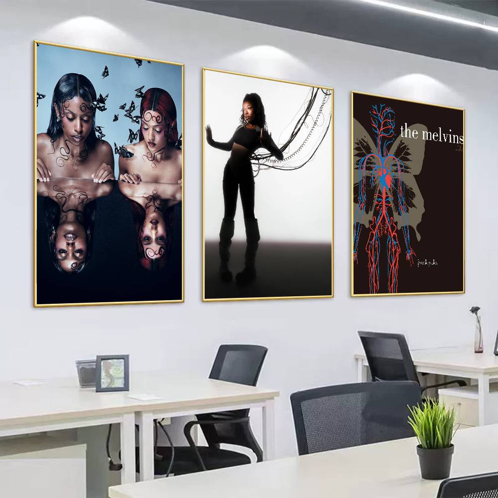 Nova Decor & Lighting Julestjerne - ملصق فني جداري مفاجئ بتصميم فراشات