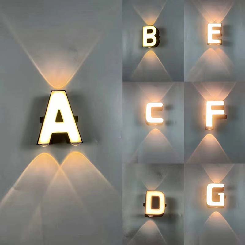 Lighting Decor Company - أضواء الحروف LED تسجيل 26 الحروف