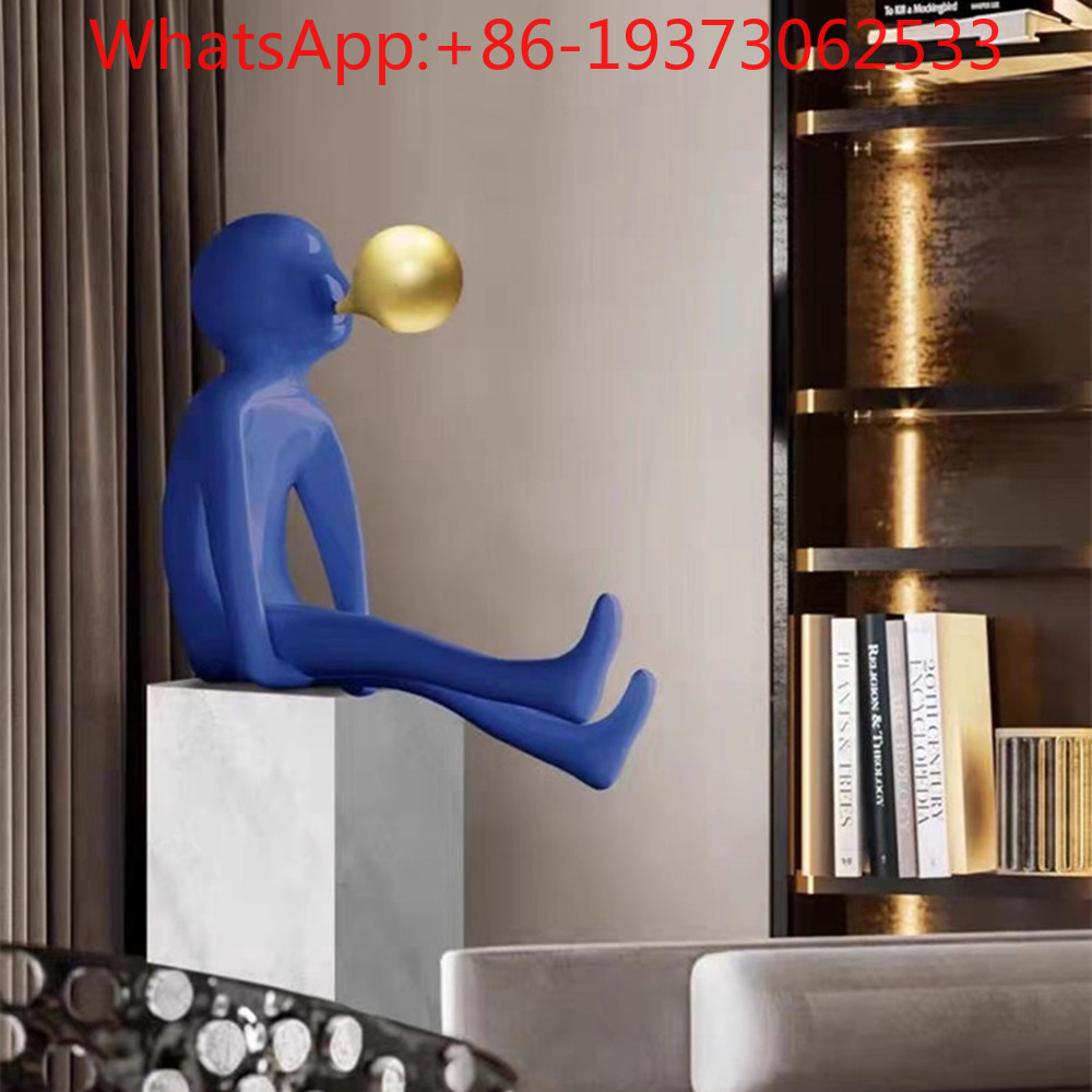 Lightings Decoration - تمثال دخول مزخرف ينفخ فقاعات، منحوتة