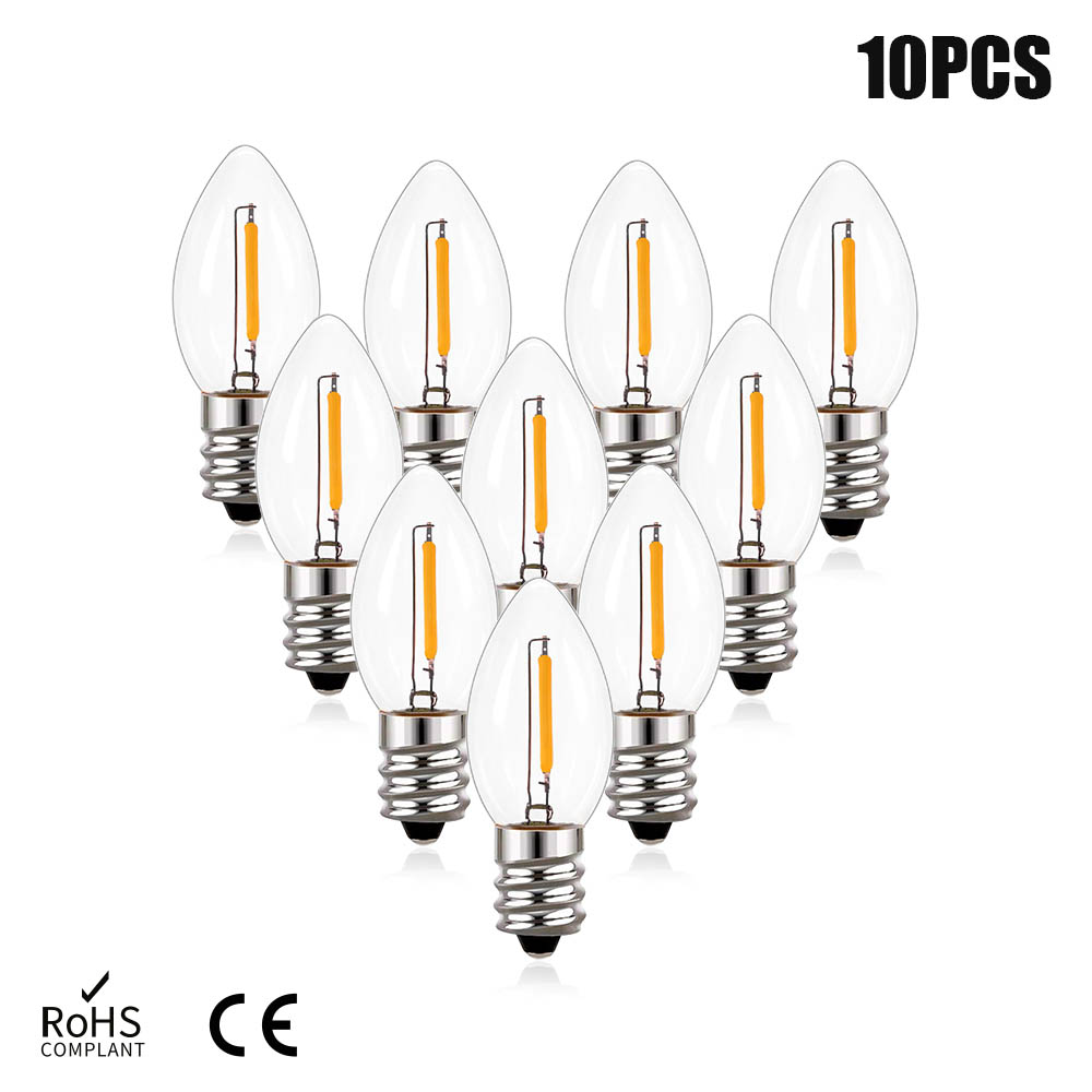 Lighting Effect Home Decor - اديسون Led شمعة ضوء لمبة E12