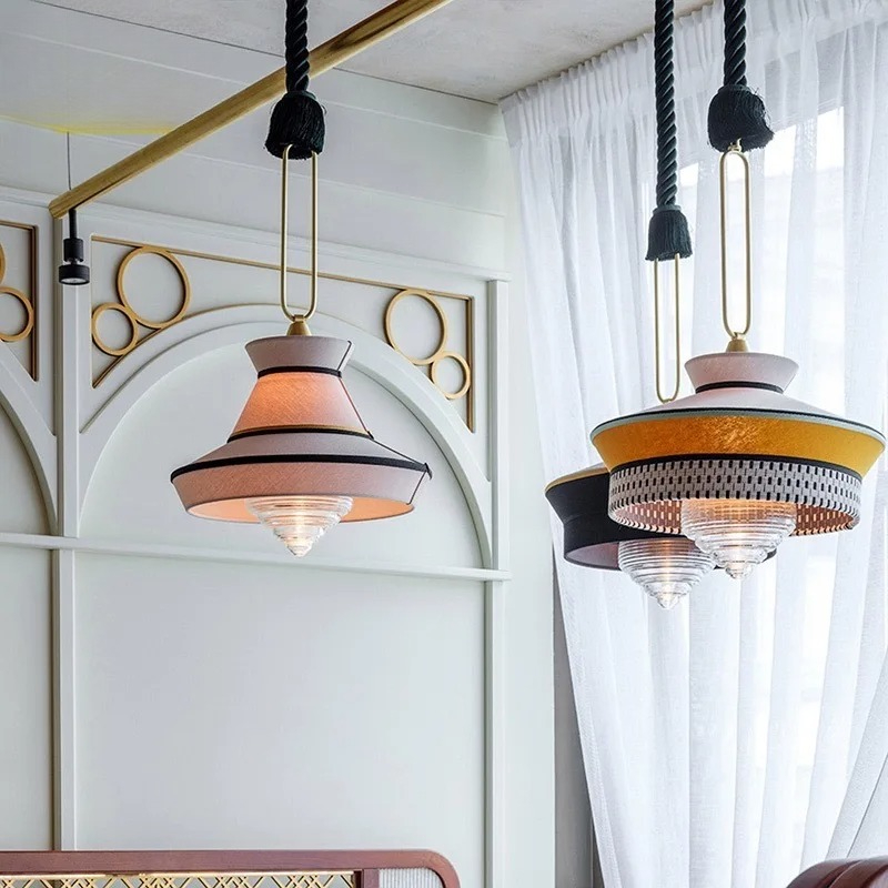 Japanese Lighting Decor - مصابيح معلقة يابانية بسيطة بتصميم وابي-سابي