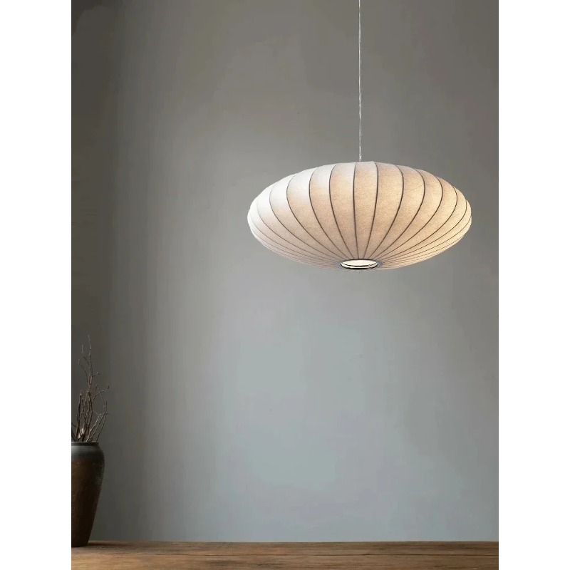 Japanese Lighting Decor - مصباح معلق ياباني يدوي الصنع من