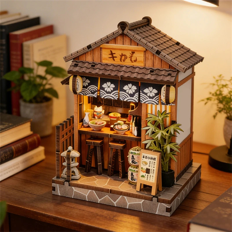 2026 نماذج مصغرة خشبية يدوية ا - مراجعة Japanese Lighting Decor وسعره
