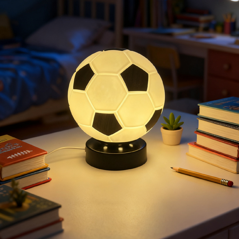 مصباح طاولة LED على شكل كرة قد - مراجعة Lightings Decoration وسعره