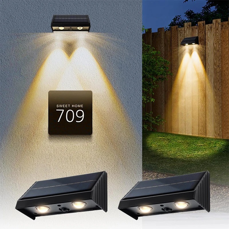 مصباح جداري LED يعمل بالطاقة ا - مراجعة Decor Lighting Address وسعره