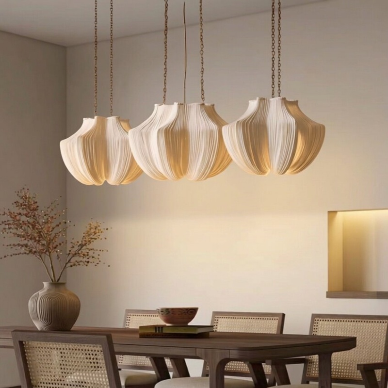 مصابيح معلقة يابانية بتصميم وا - مراجعة Japanese Lighting Decor وسعره