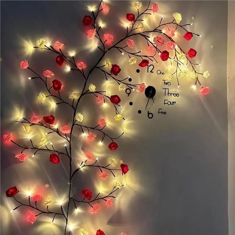 قلادة وردة على شكل ورقة القيقب - مراجعة Home Lighting And Decor وسعره
