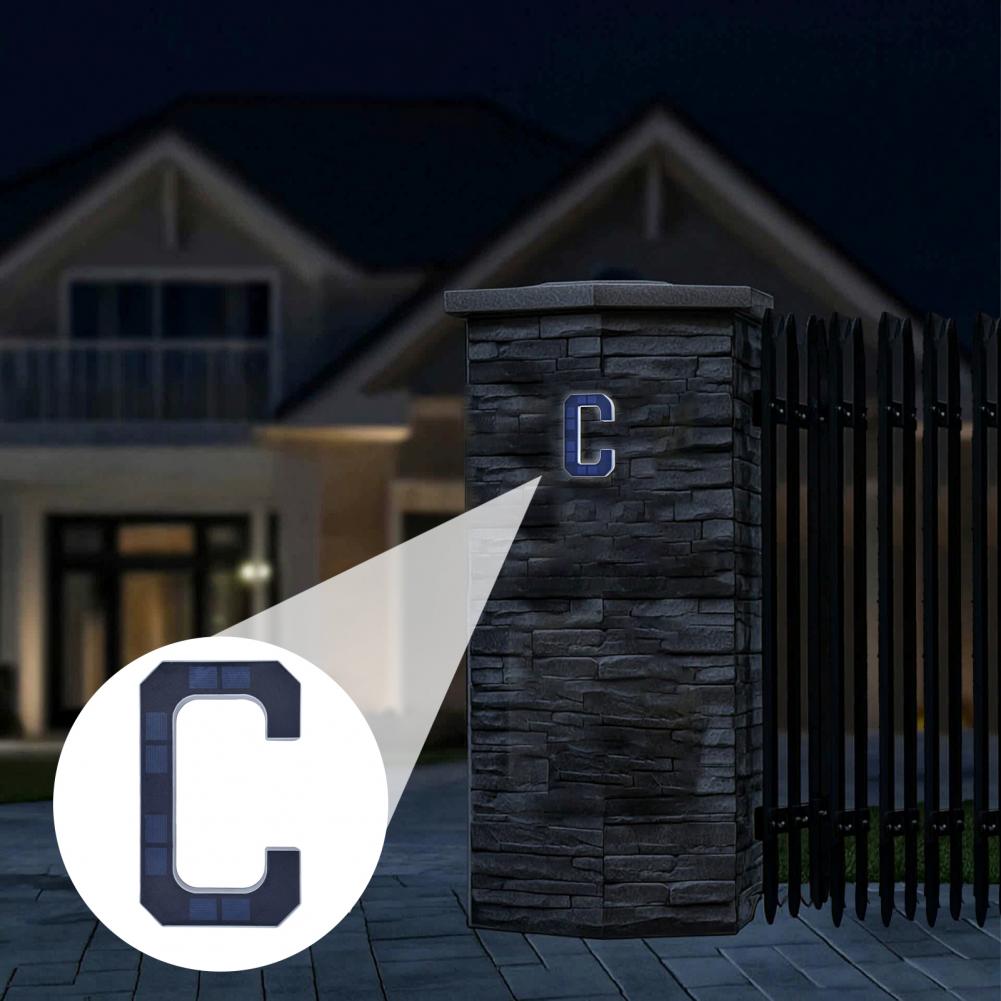لافتة رقم المنزل بالطاقة الشمس - مراجعة Decor Lighting Address وسعره