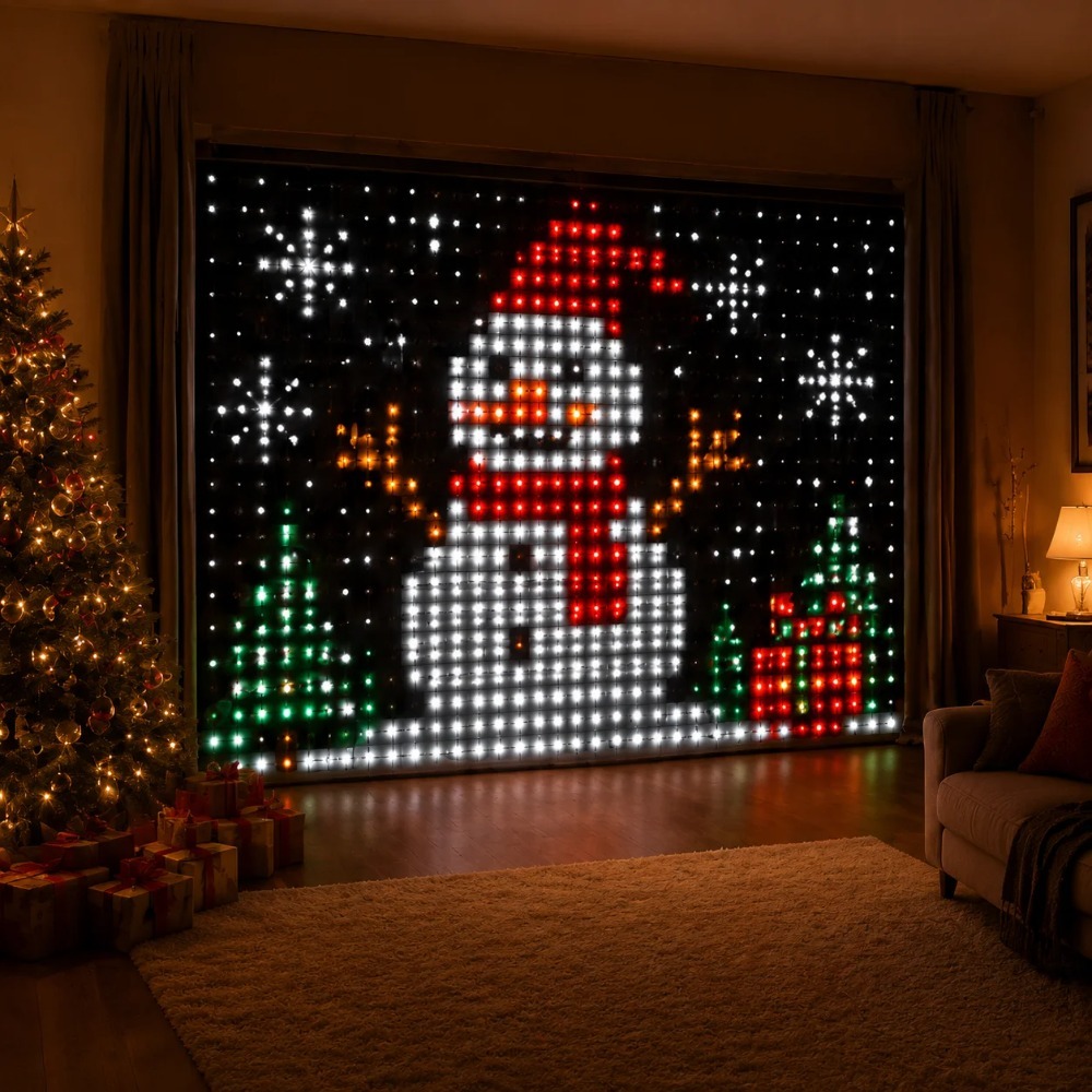 ستائر إضاءة LED بكسل مع تحكم ع - مراجعة Home Lighting And Decor وسعره