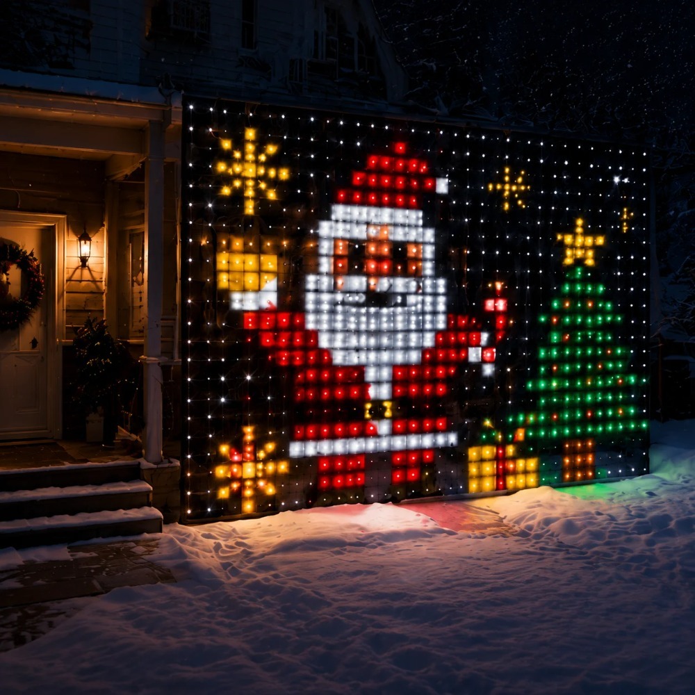 ستائر إضاءة LED بكسل مع تحكم ع - مراجعة Home Lighting And Decor وسعره