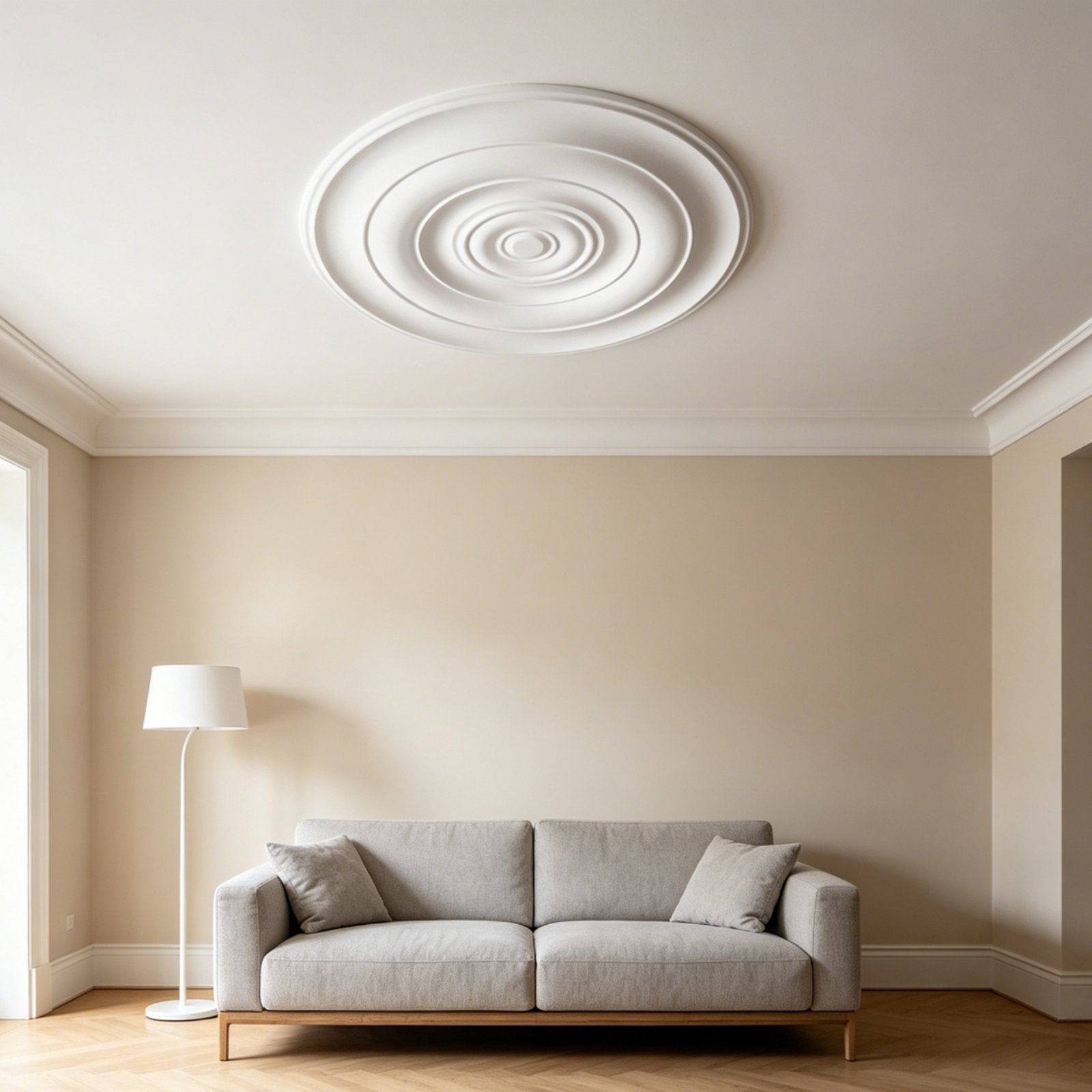 زخرفة سقف دائرية بتصميم أوروبي - مراجعة Lightings Decoration وسعره