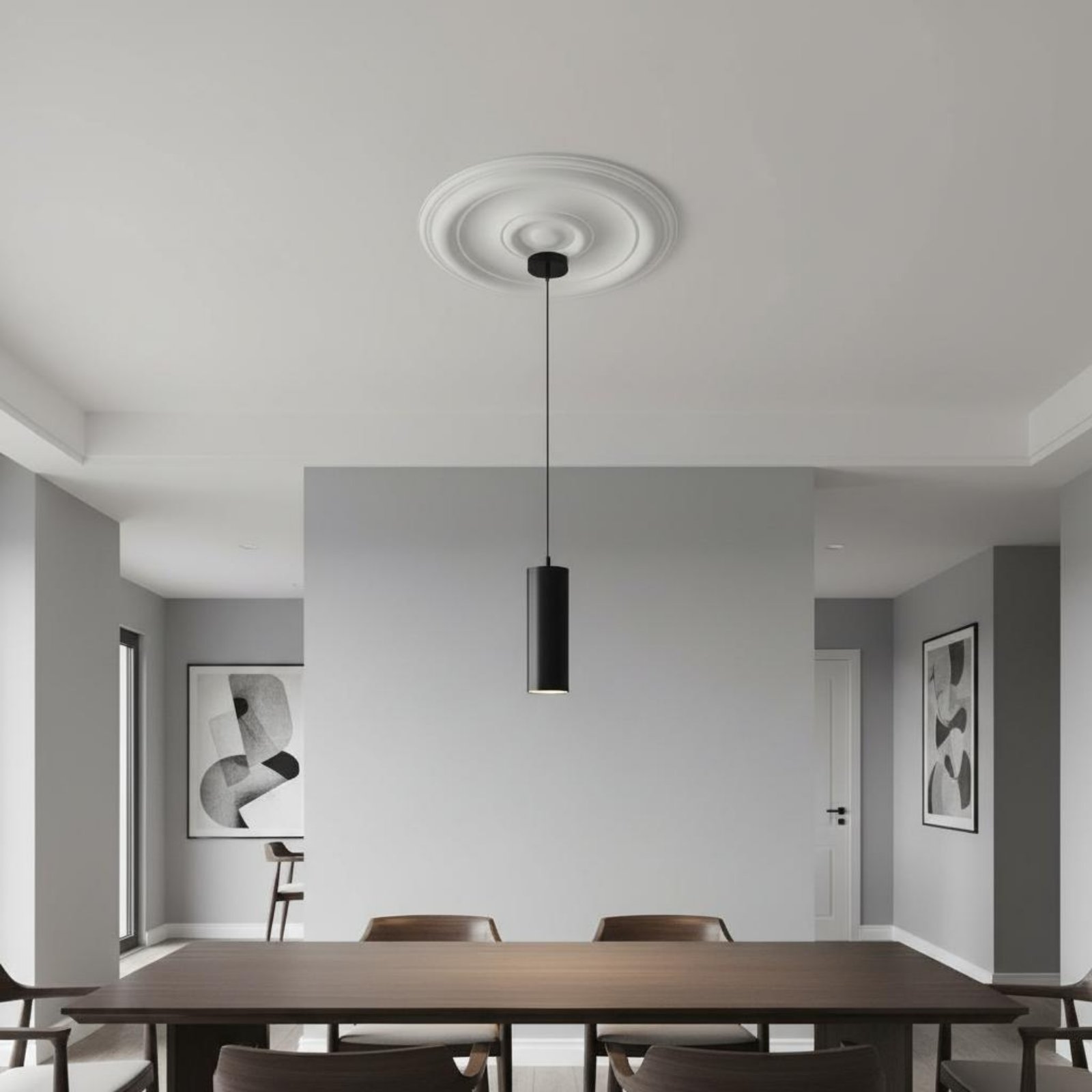 زخرفة سقف دائرية بتصميم أوروبي - مراجعة Lightings Decoration وسعره