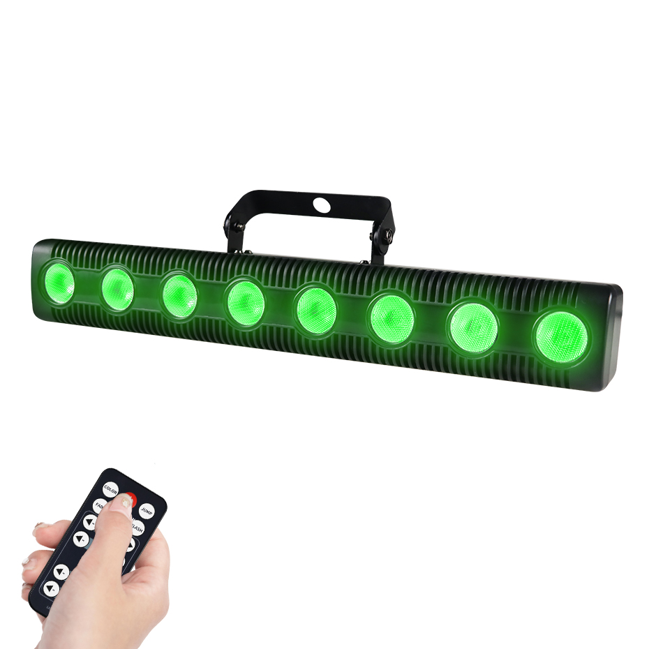 الغريبة 8 LED RGBW 4IN1 DMX ال - مراجعة Lighting Effect Home Decor وسعره