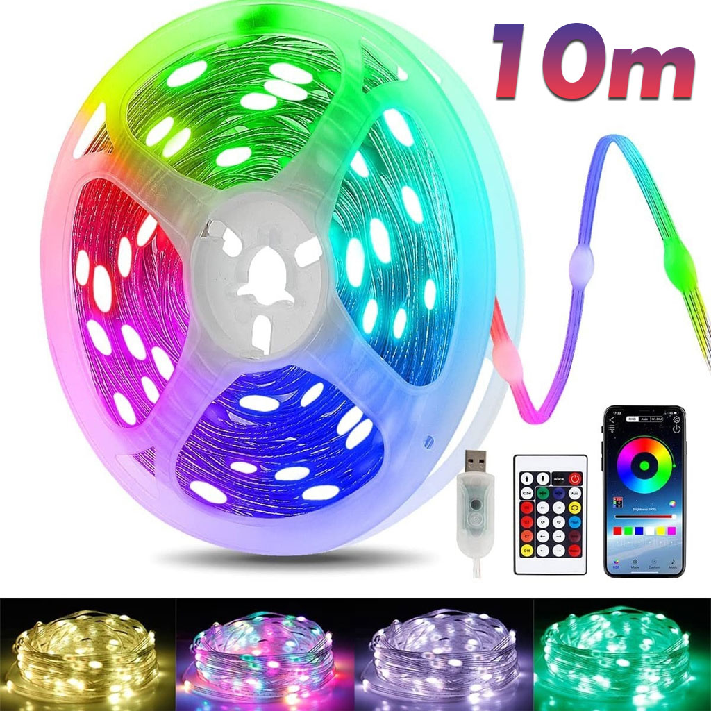 أضواء LED بلوتوث متصلة بالـ US - مراجعة Decor Lighting Address وسعره