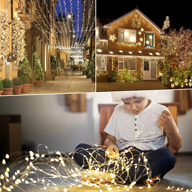 قطعة واحدة من أضواء السلسلة ال - مراجعة Outdoor Lighting Wedding Decor وسعره