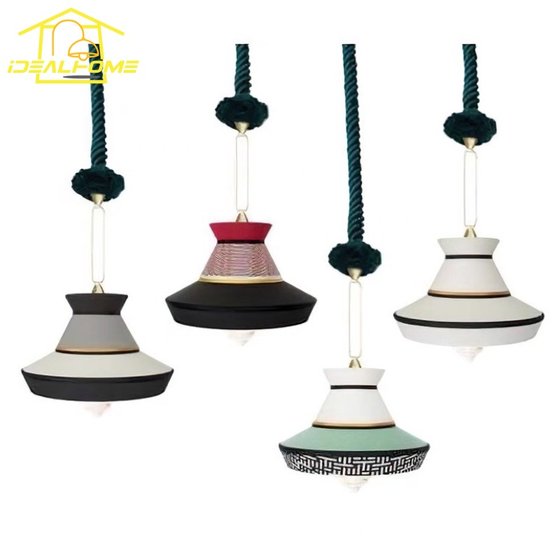 مصابيح معلقة يابانية بسيطة بتص - مراجعة Japanese Lighting Decor وسعره