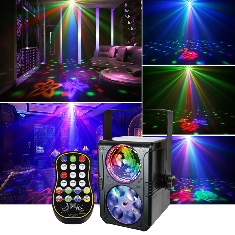LED الليزر الإسقاط المرحلة الإ - مراجعة Lighting Effect Home Decor وسعره