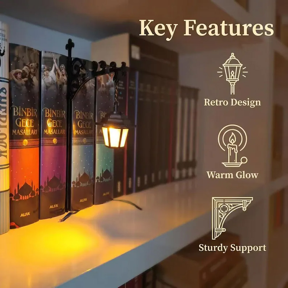 فانوس مكتبة للزينة، إضاءة رفوف - مراجعة Lightings Decoration وسعره