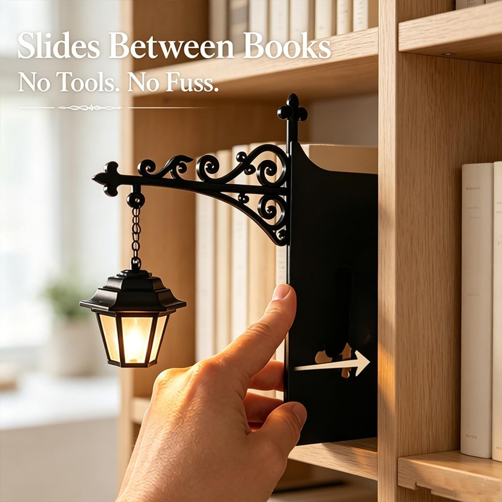 فانوس مكتبة للزينة، إضاءة رفوف - مراجعة Lightings Decoration وسعره