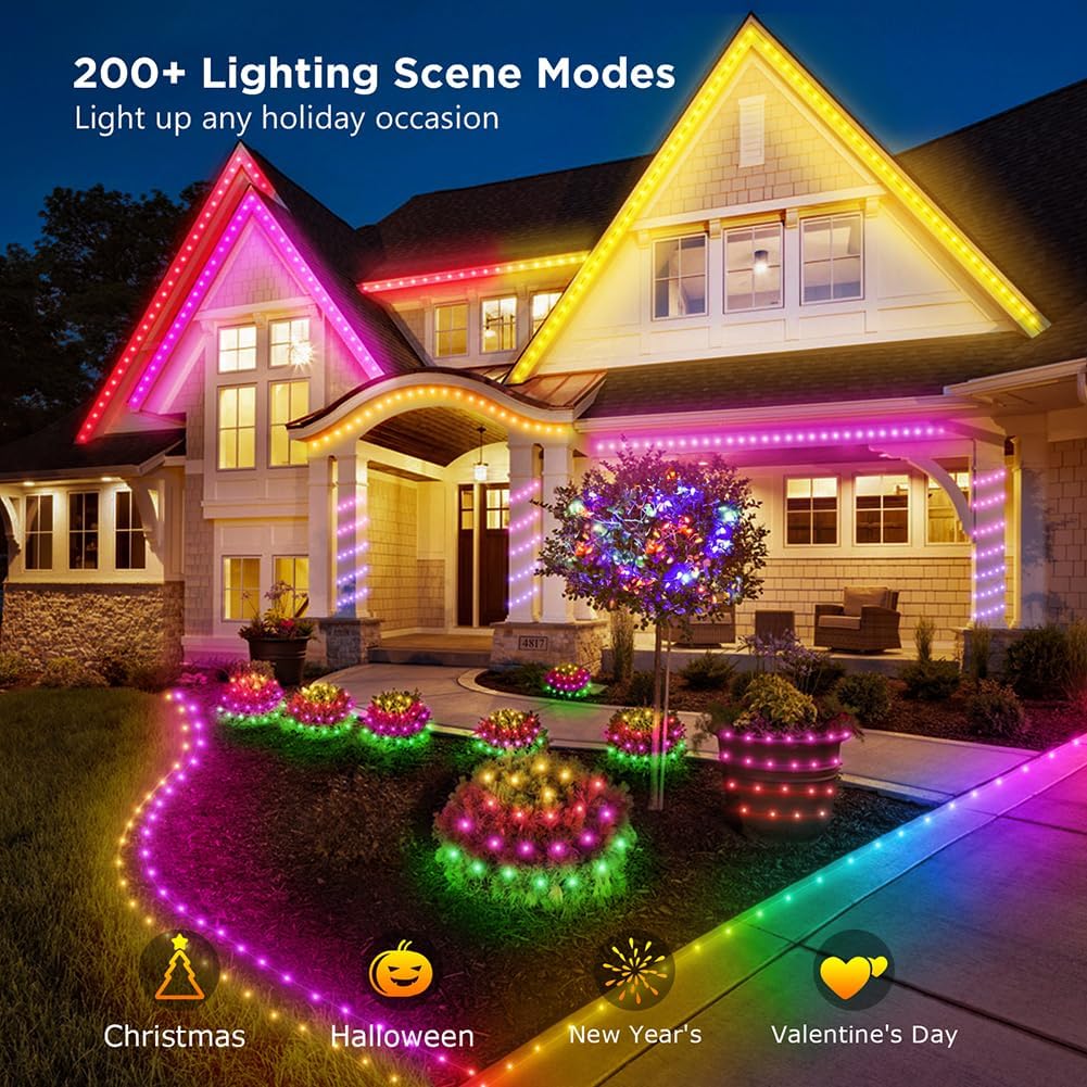 سلسلة أضواء LED قابلة للتحكم ا - مراجعة Decor Lighting Address وسعره