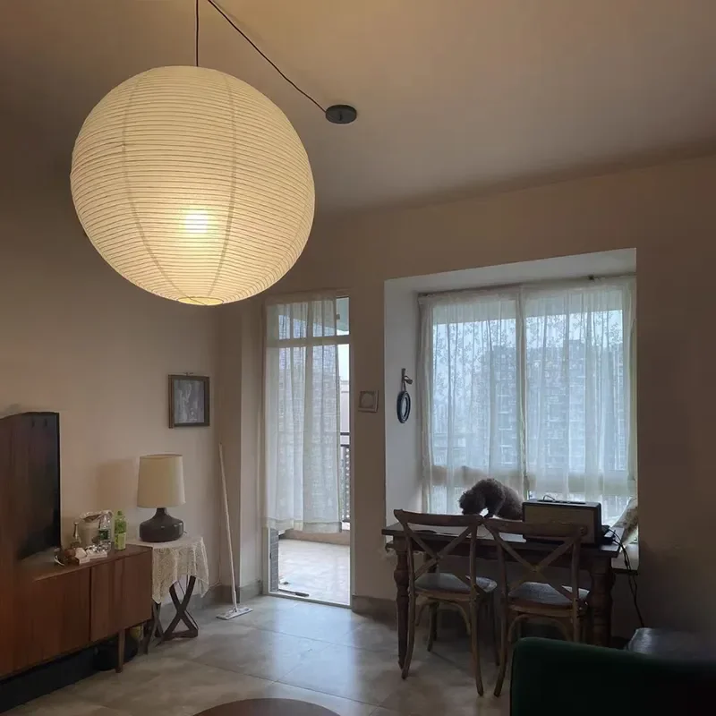 اليابانية زن نمط كرة مستديرة ا - مراجعة Japanese Lighting Decor وسعره