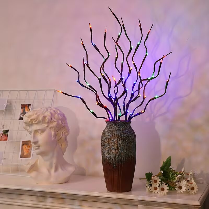 1/2 قطعة إضاءة على شكل فروع شج - مراجعة Home Lighting And Decor وسعره
