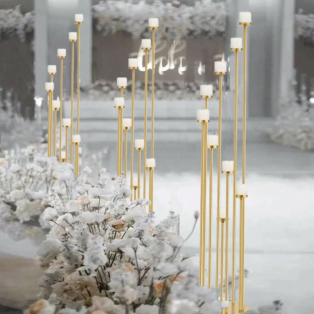 قطعتان من شمعدانات ذات 9 أذرع، - مراجعة Candle Holder Set وسعره