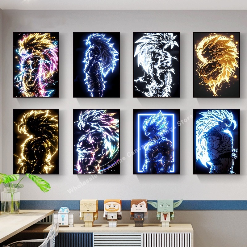أنيمي لعبة دراغون بول Wukong ض - مراجعة Lighting Effect Home Decor وسعره