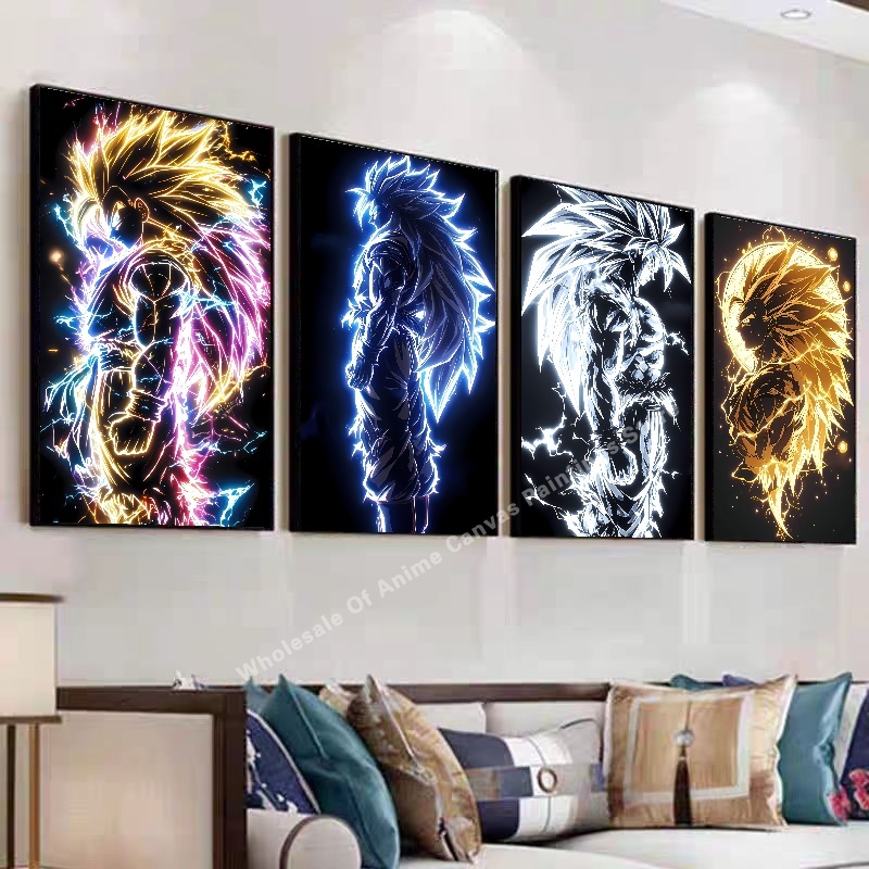 أنيمي لعبة دراغون بول Wukong ض - مراجعة Lighting Effect Home Decor وسعره