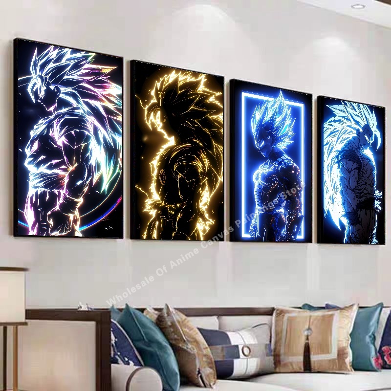أنيمي لعبة دراغون بول Wukong ض - مراجعة Lighting Effect Home Decor وسعره