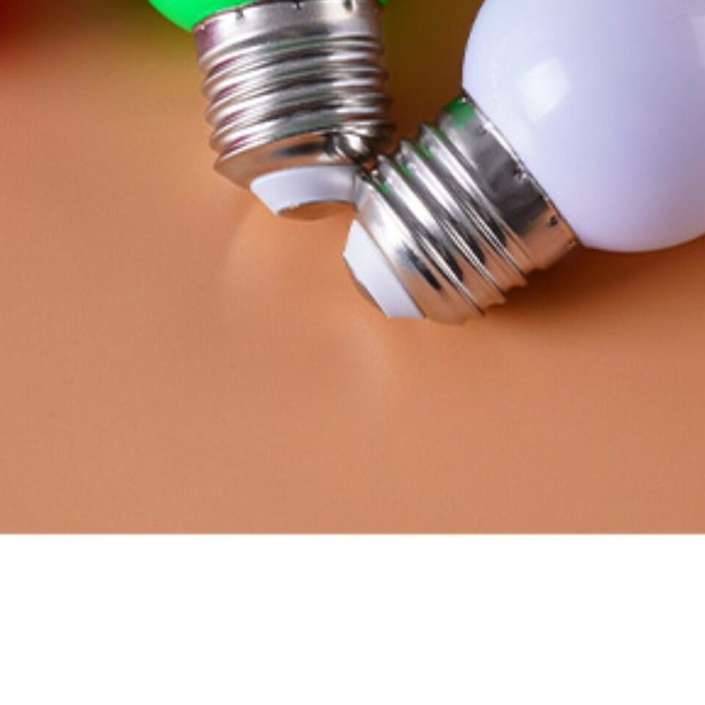 مصباح LED ملون بقاعدة E27 لتزي - مراجعة Lighting Effect Home Decor وسعره