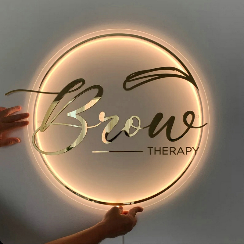 شعار شركة مخصصة ثلاثية الأبعاد - مراجعة Lighting Decor Company وسعره