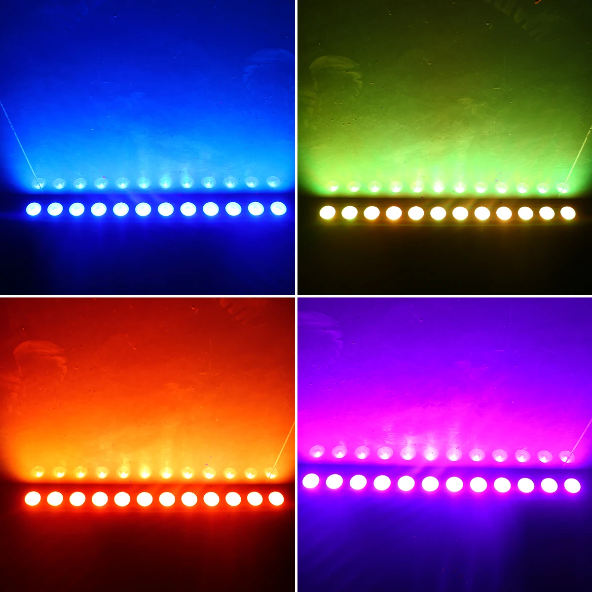 الغريبة 12 LED RGBW 4IN1 DMX ج - مراجعة Lighting Effect Home Decor وسعره